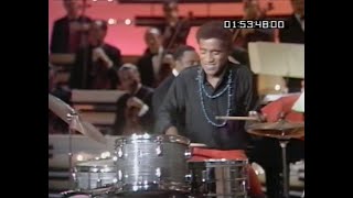 Sammy Davis Jr. Plays The Drums, Vibraphone, And Piano Playing "Let's Keep Swinging" In 1968 (Rare)