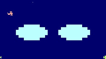 Data Driven Gamer: Combat - Bi-Plane Mode 16 (Atari 2600, 1977, 60fps)