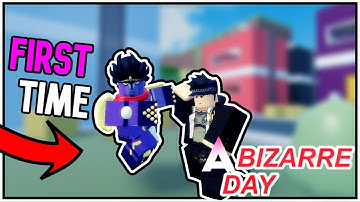 My first time playing ABD | A Bizarre Day | Roblox