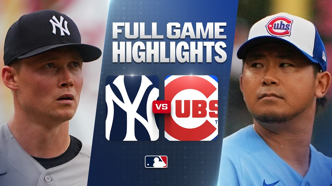 [MLB] 뉴욕 양키스 vs 시카고 컵스 경기 하이라이트