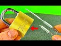 How to open a lock easy