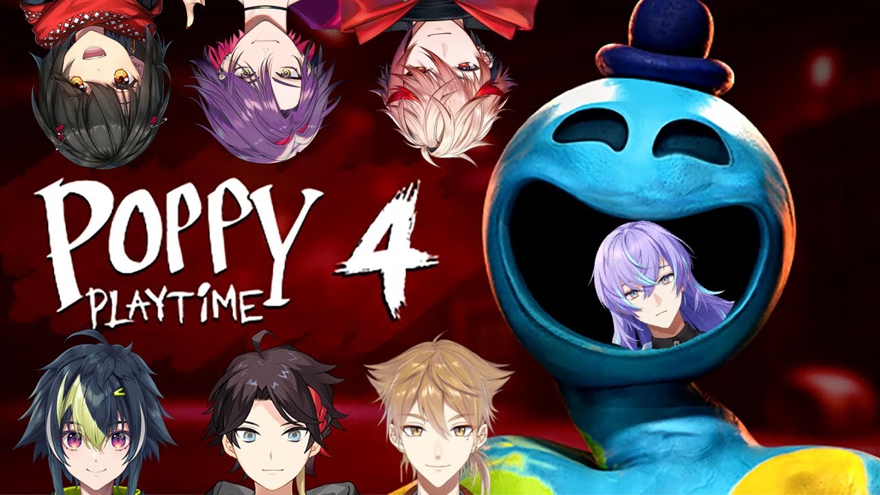 【Poppy Playtime Chapter 4】びっくりシーン反応まとめ！【にじさんじ切り抜き/ポピープレイタイム チャプター4】