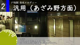 横浜市営地下鉄 戸塚駅 発車サイン音