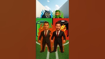 BRAINROT 🆚️ RONALDO And MESSI