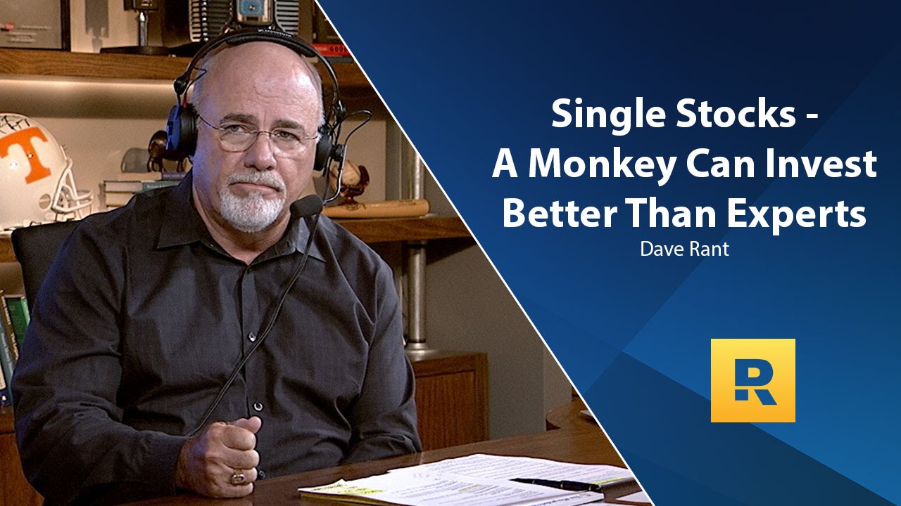 Single Stocks - A Monkey Can Invest Better Than Experts