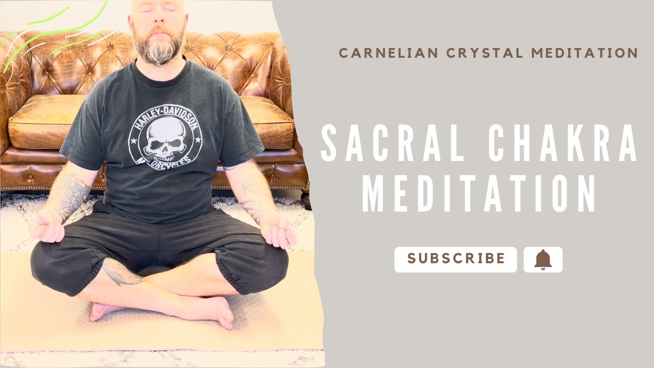 Sacral Serenity: Carnelian Crystal Meditation for Sensuality & Emotional Wellness
