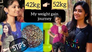 How I gained weight in 3 months ✅ |Weight gain|weight gain tips tamil| weightgaintamilgain