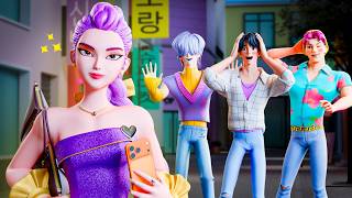 картинка: ПРЕОБРАЖЕНИЕ РУМИ! K-Pop Охотницы на Демонов: Huntrix анимация