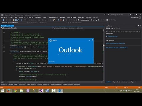 34 Capturar mensajes con AddIn para Outlook