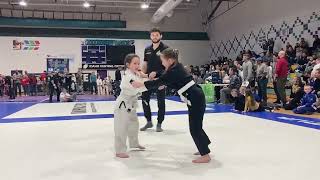 4-5 year old girls and girls vs. boys.  Kids BJJ competitions
