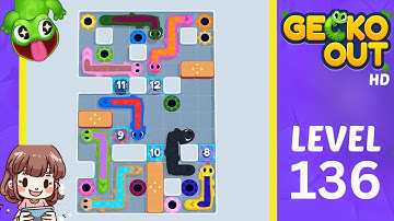 Gecko Out Level 136 Solution Walkthrough
