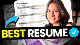 Best Resume Format 2023: Secret to Resume Making for High Packages ?