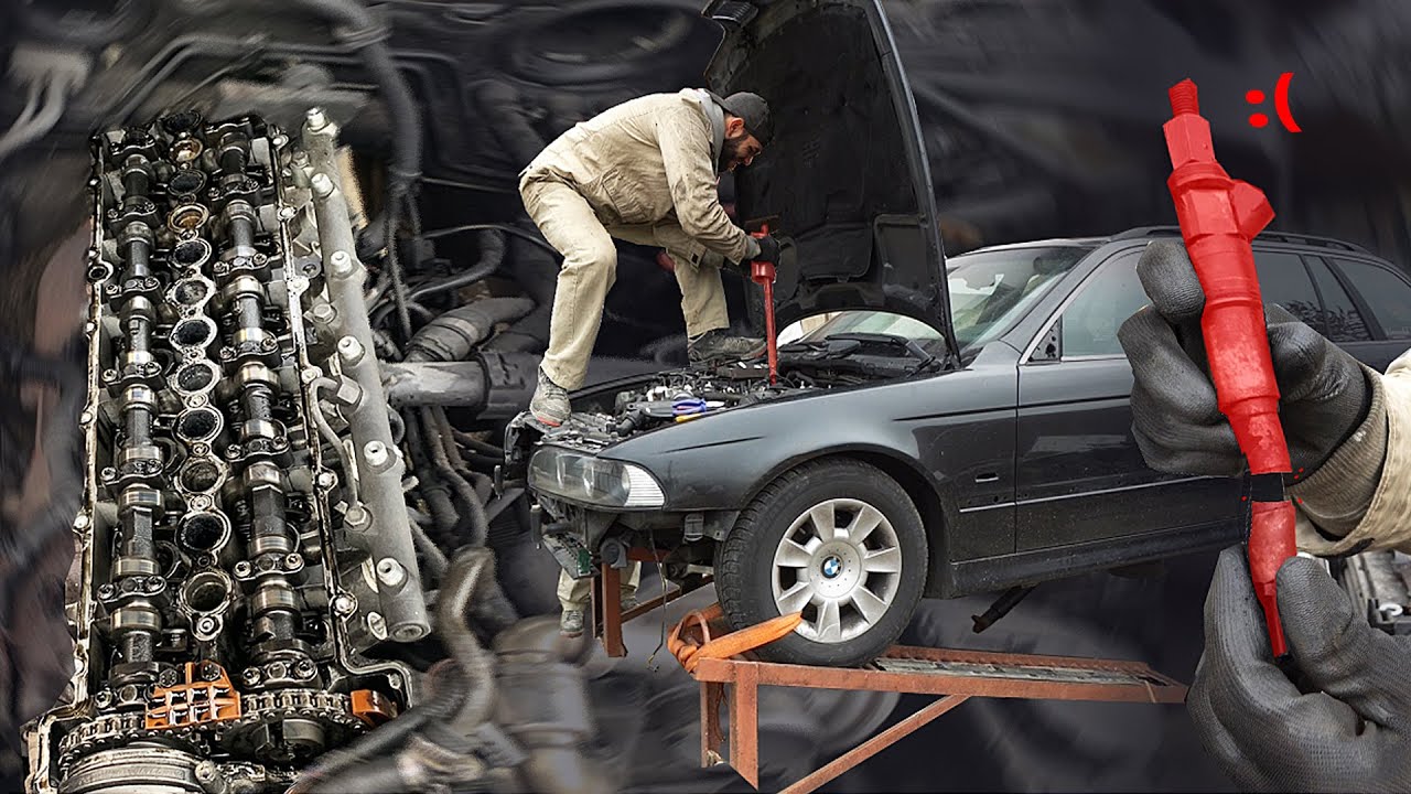 BMW-ul Diesel cu 465.000km și injectoarele blocate în chiulasă.. :)