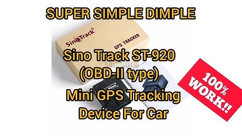 GPS Tracker Sino Track ST-902 [100% Working Guide]
