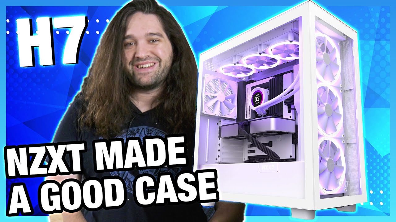 NZXT H7 Flow & Elite Case Review: Thermals, Cable Management, & Noise 