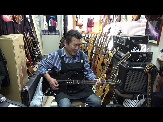 Bill Lawrence 80年代 国産 ストラトタイプ 1ハム！ - YouTube