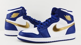 Air Jordan 1 Retro High Gold Medal USA 