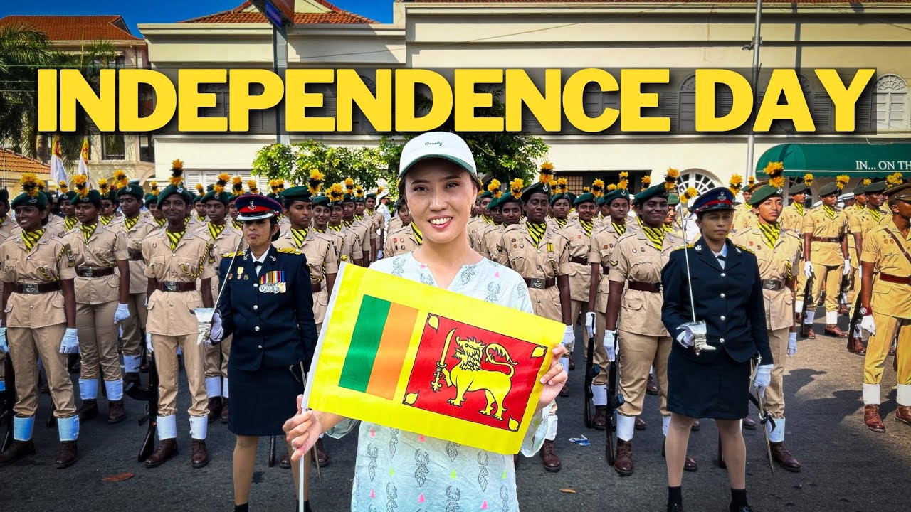 Foreigners in Sri Lanka Independence Day 2024 | 76th National ...