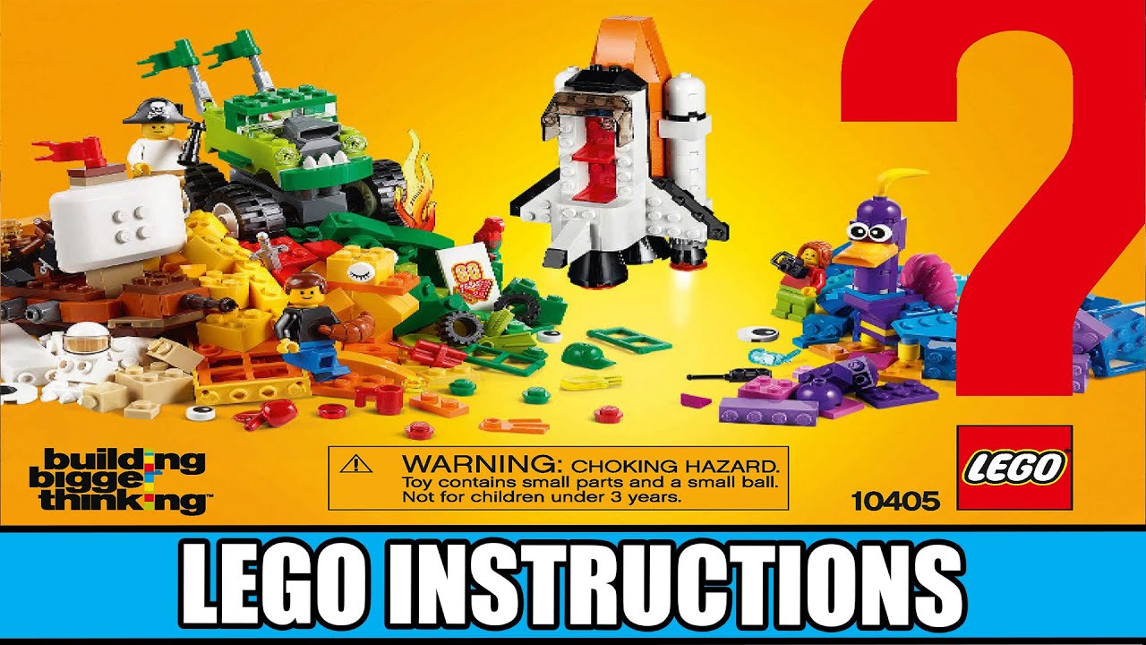 LEGO Instructions - Classic - 10405 - Mission to Mars - Building Bigger Thinking