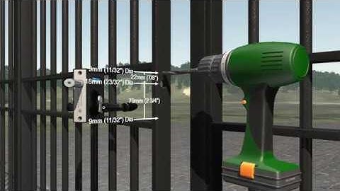 How to install the Gatemaster Select Pro Bolt On Locks
