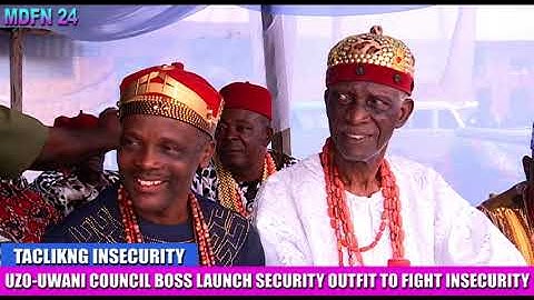 COUNCIL BOSS LAUNCH "OPERATION KWECHIRI SPECIAL SQUAD" TO STEM INSECURITY IN THE COMMUNITY.