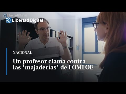 Un profesor madrileño clama contra las 
