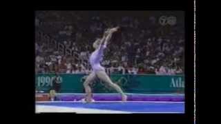 Jenny Smith 1996 Olympic Games Floor Optional Qualifications