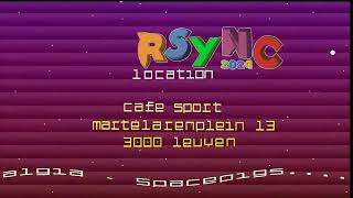 Rsync 2024 Invitation
