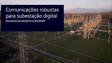 Conectividade para ambientes críticos| RUGGEDCOM RSG907R e RSG909R