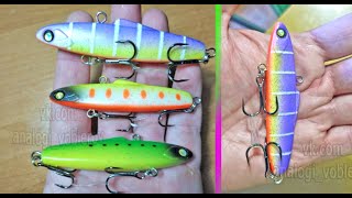 Копия - Madness Shiriten Baguette 80 и 90 - раттлин с Алиэкспресс на пассивного судака #lure