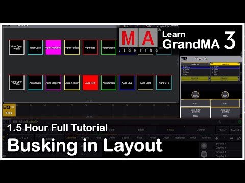 Start Building Grandma3 Busking Showfile From Scratch - Grandma3 Tutorial