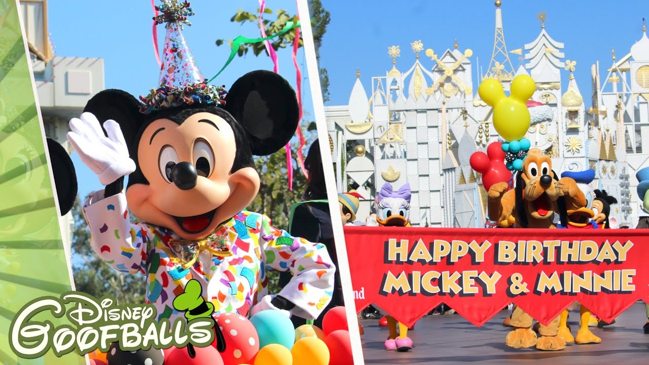 Happy 92 Birthday Mickey Mouse! - Disneyland Resort Anaheim