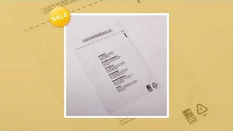 Clear Polythene Bags With Safety Warning (9x12 Inch/22.9x30.5cm)