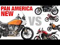 Comparing the New Pan America to The Competition, R 1250 GS, KTM 1290, Ducati V4 and Africa Twin