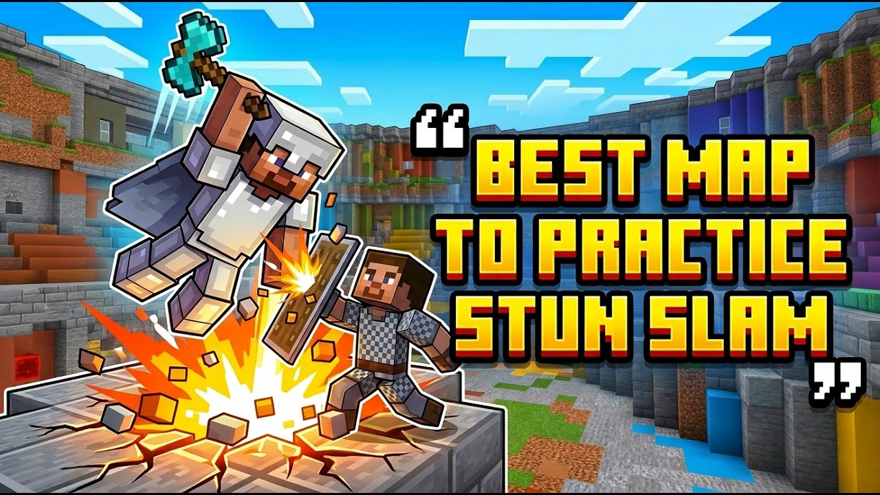 Best Minecraft Map to Practice Stun Slams (3–4 Minute Tutorial) - YouTube