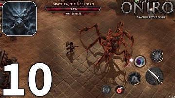 Oniro ARPG Gameplay Walkthrough Part 10 - Arathra Boss Fight (iOS, Android)