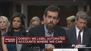 Twitter's Dorsey: We can't catch everything by ourselves