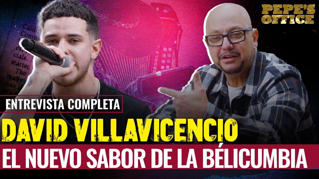 David Villavicencio: Creador del nuevo sonido Bélicumbia  | Pepe's Office