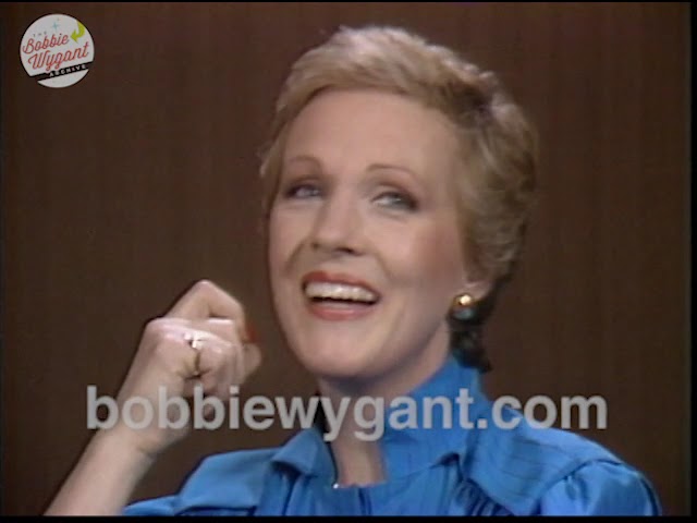 Julie Andrews "Victor/Victoria" 3/17/82 - Bobbie Wygant Archive