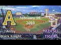 2/16/19 - Army vs #2 LSU