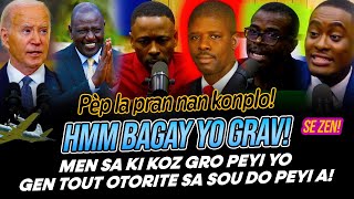 HMM BAGAY YO GRAV, MEN SA KI KOZ GRO PEYI YO GEN TOUT OTORITE SA SOU DO PEYI A