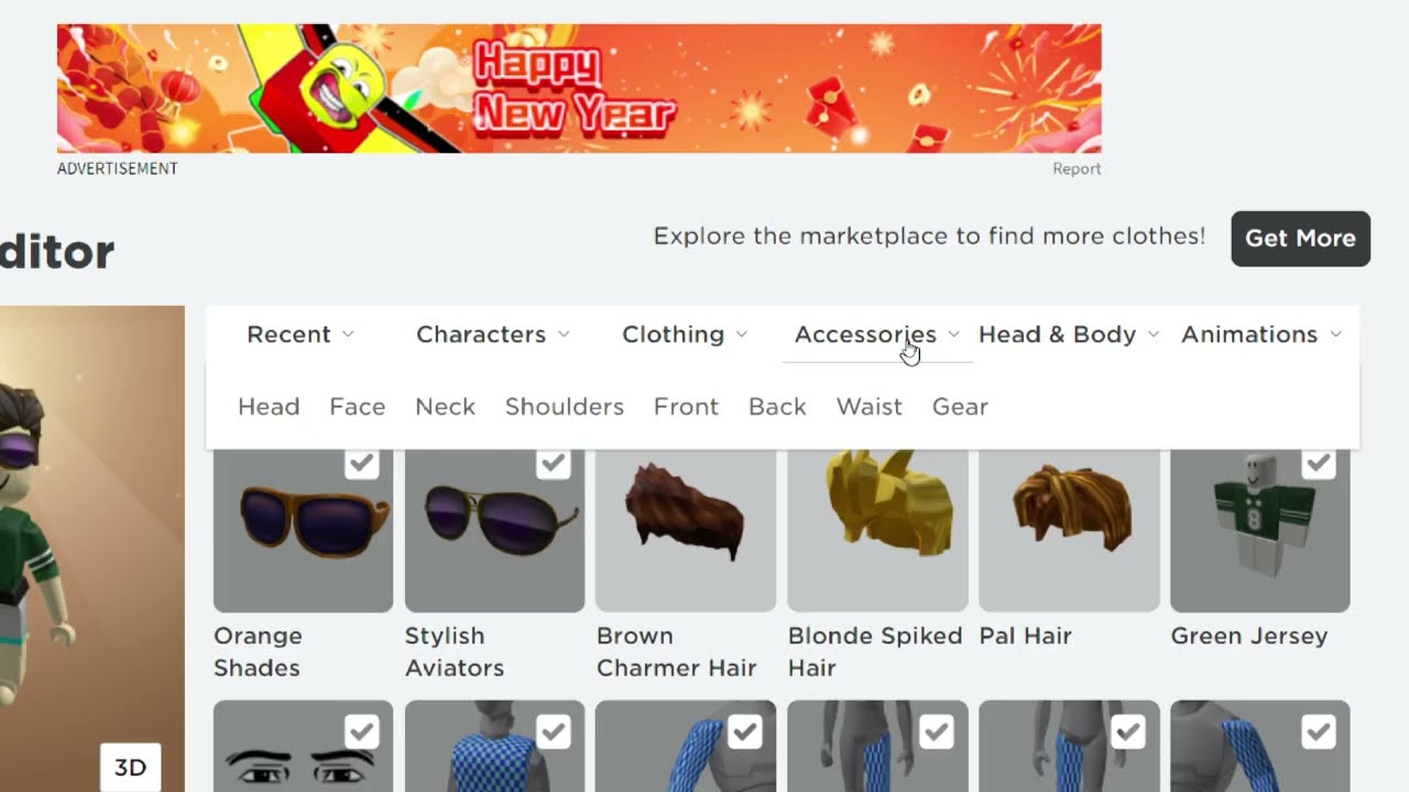 How To Equip Multiple Accessories For Avatar On Roblox Pc Or Mac 