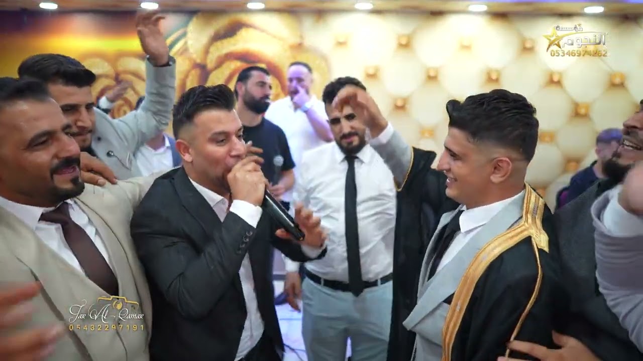 أفراح عشيرة العجيل حفل زفاف العريس حنان داوود الفنان خالد الجبوري ج4