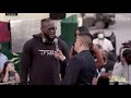 Tyson Fury and Deontay Wilder exchange words ahead of third fight: 'His career is over'