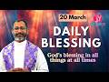 DAILY BLESSING FR JOBY PALATTY VC 20 MARCH 2026 JAI YESU TV DAILY BLESSING FR JOBY PALATTY VC 20 MARCH 2026 JAI YESU TV