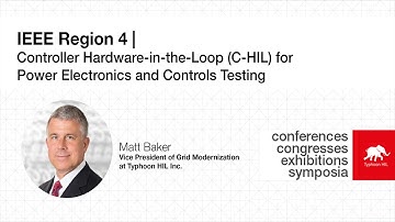 IEEE Region 4 | C-HIL for Power Electronics and Controls Testing | Event Recording