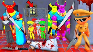 Little Singham Playing Hide And Kill With Kaal Granny Evil Nun In GTA V | Gta 5 Gameplay