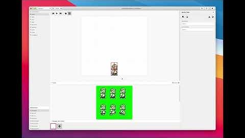 Work in progress: GB Studio sprite animation