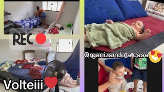 VOLTEI COM TUDOO+ARRUMANDO A CASA +NOVA INTEGRANTE NA FAMÍLIA❤️🥺 #vlogs #limpeza #viral