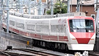 東武鉄道　200系 08編成 りょうもう　台湾 自強号（ぷゆま）　東武線 曳舟駅